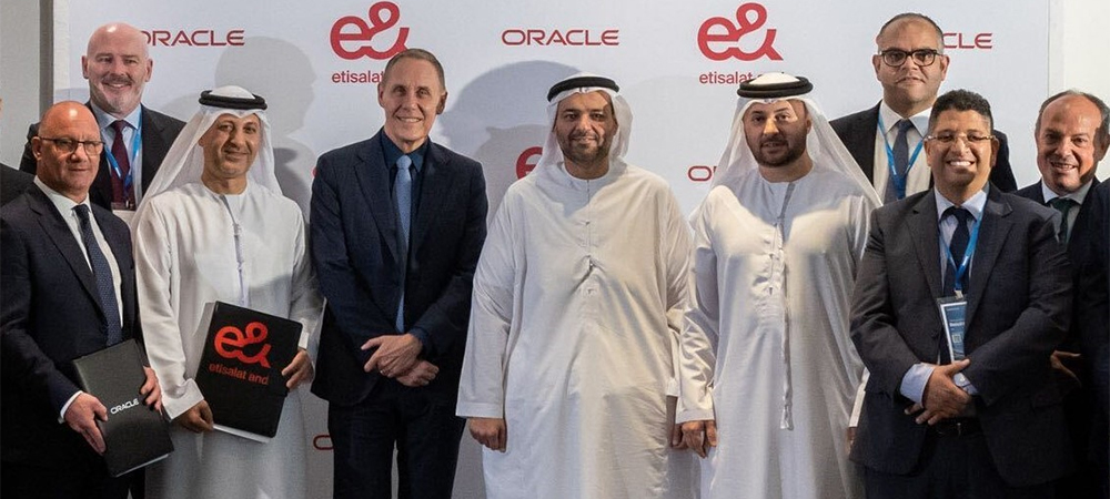 مجموعة “&e” تختار خدمات الحوسبة السحابية من “أوراكل” لتطبيقها على مركز بياناتها وخدماتها الرقمية في الإمارات